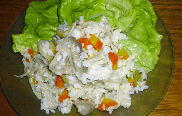 Ensalada de Champiñones