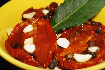 Tomates secos en Aceite y Ajo