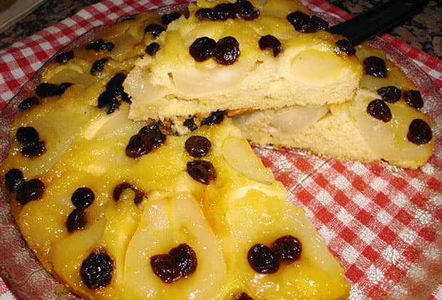 Torta de Peras sin manteca