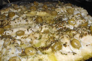 Merluza con salsa de coco