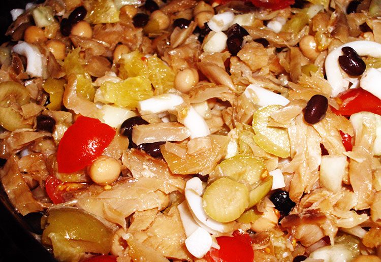 Ensalada de Bacalao y Naranja