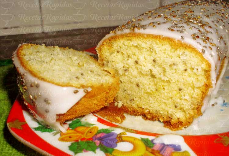 Budín de coco y chía