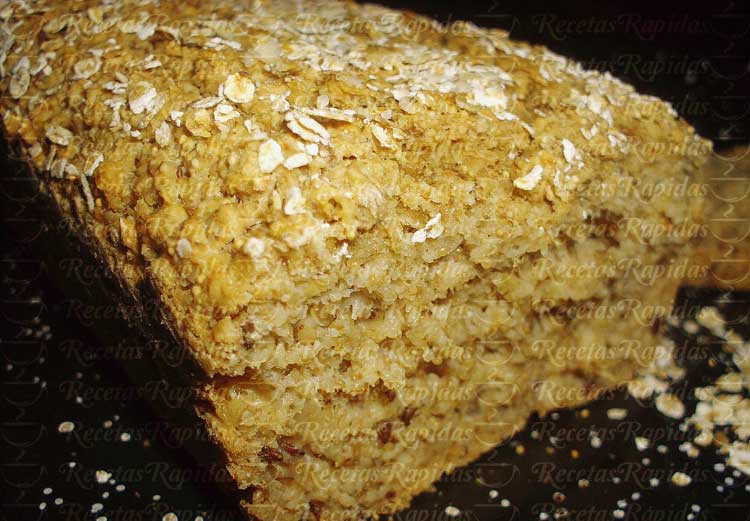 Pan de Avena sin harina fácil